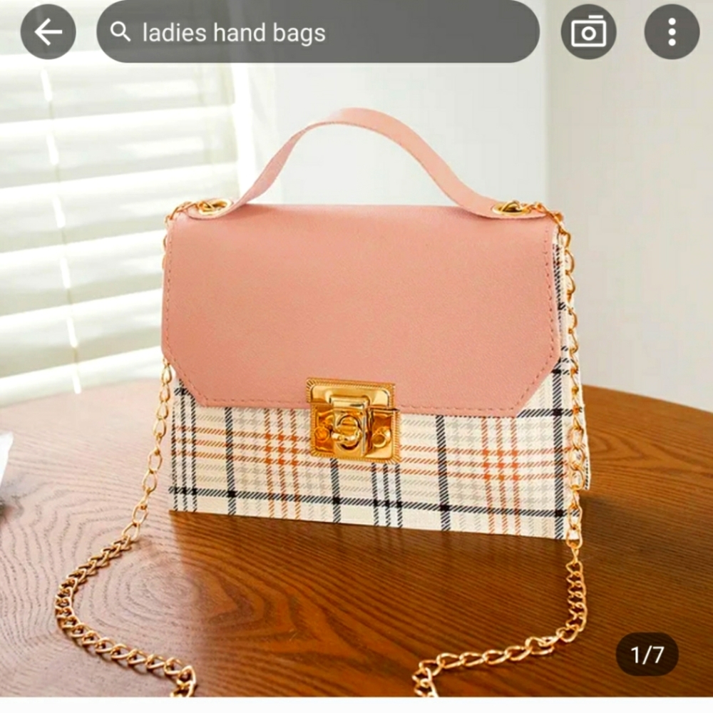 Women Shoulder Bag With Lock